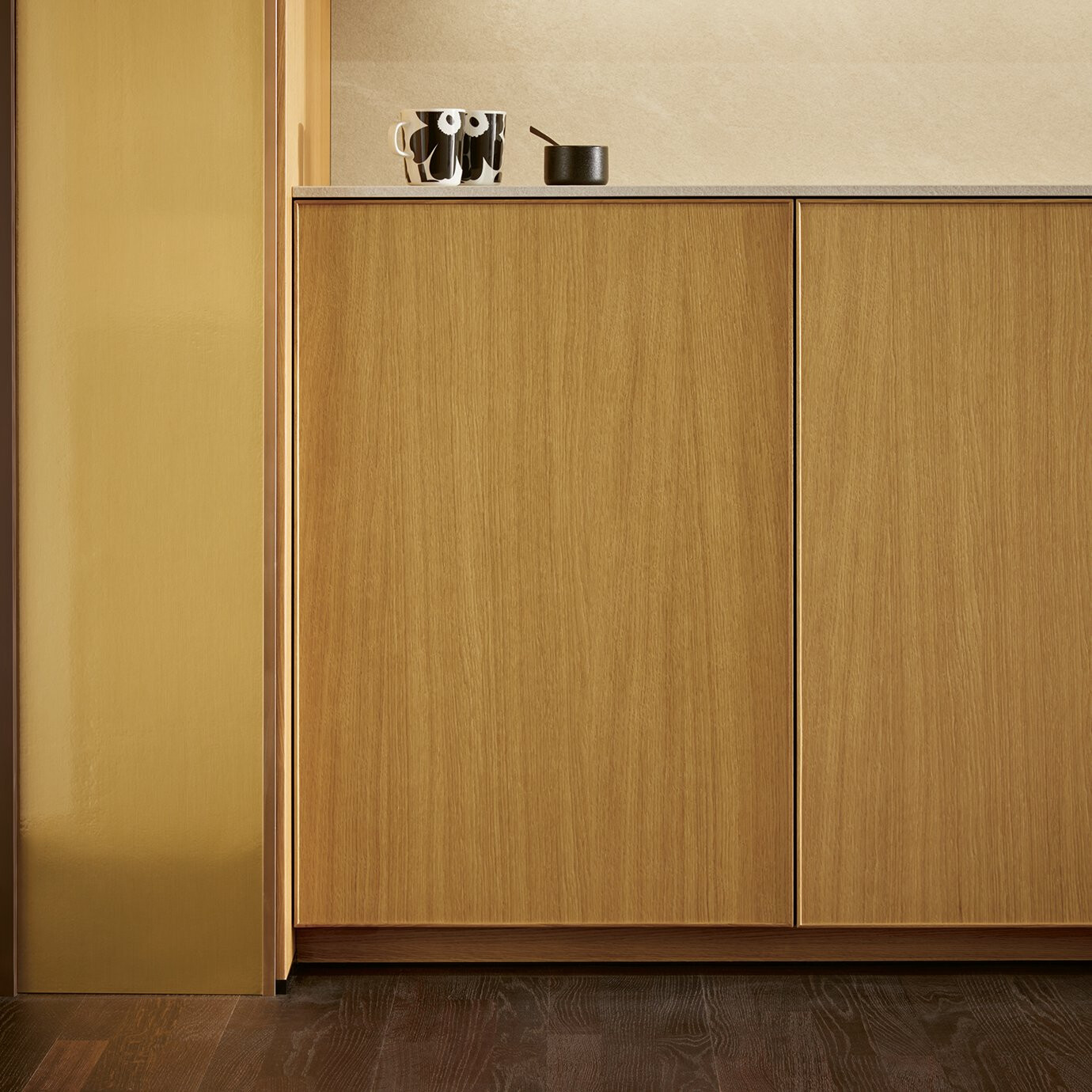 Arbeitsplatte und Nische 1
