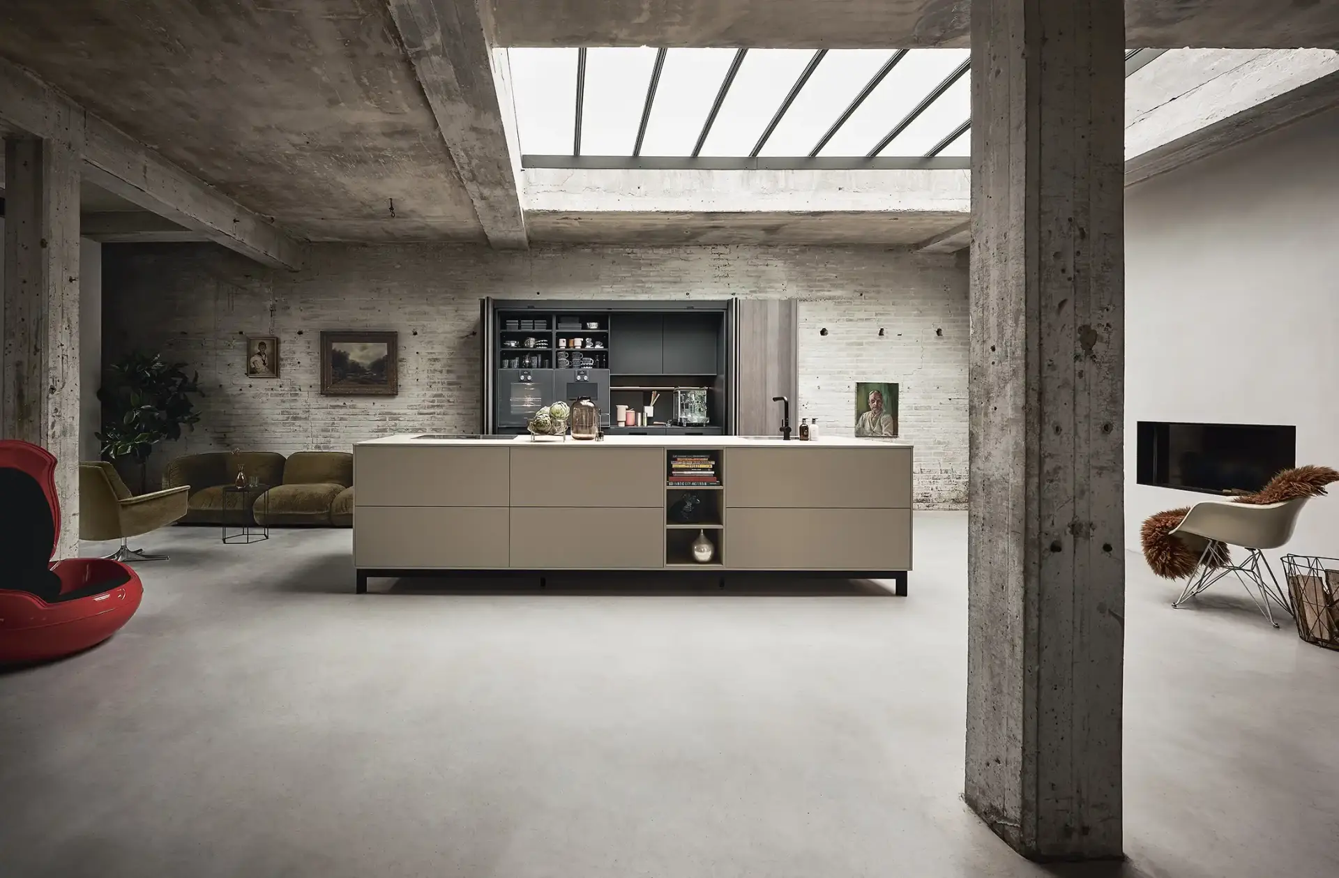 Forma keuken overzicht met kookeiland
