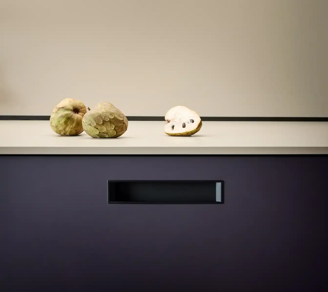 Keukenlade met houten indeling