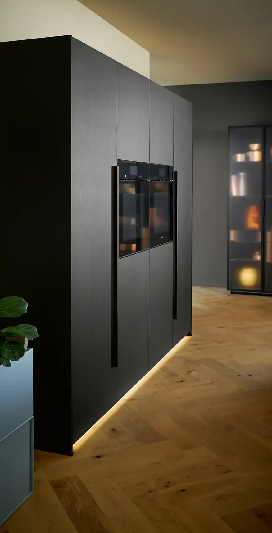 Ronde bijzettafel in keuken