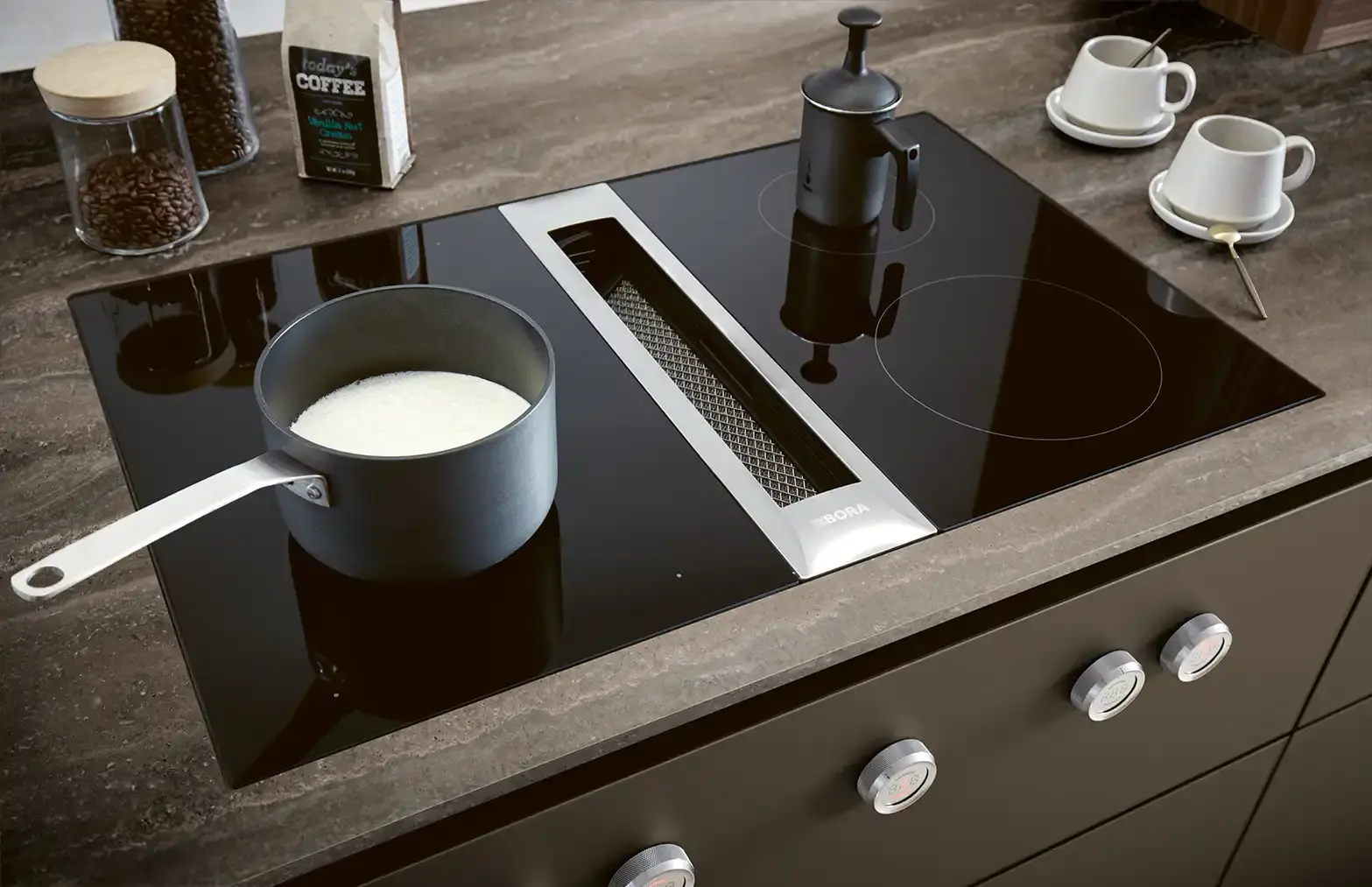 Forma keuken overzicht met kookeiland